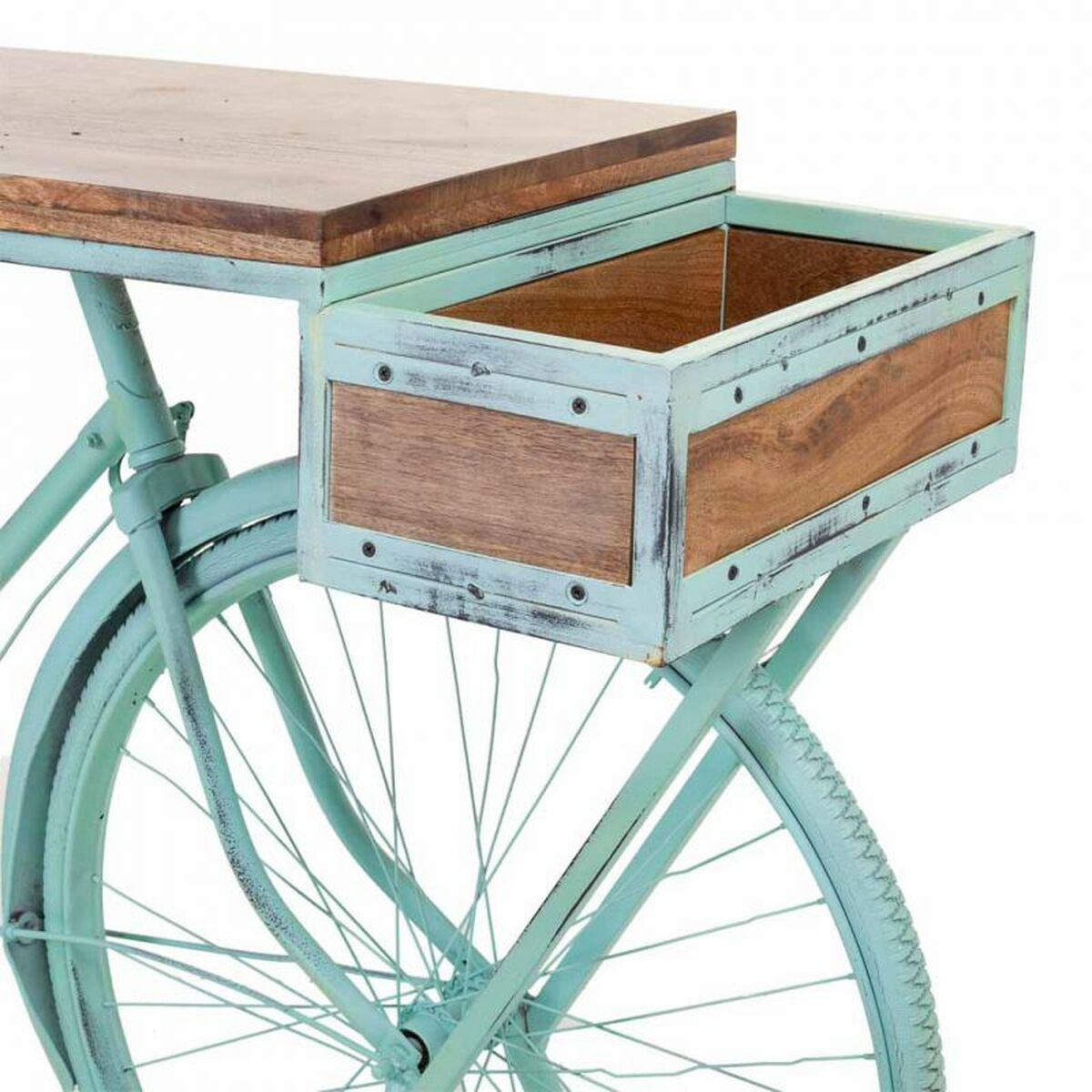 Mottagare Alexandra House Living Bike Turkos 50 x 94 x 198 cm - 5