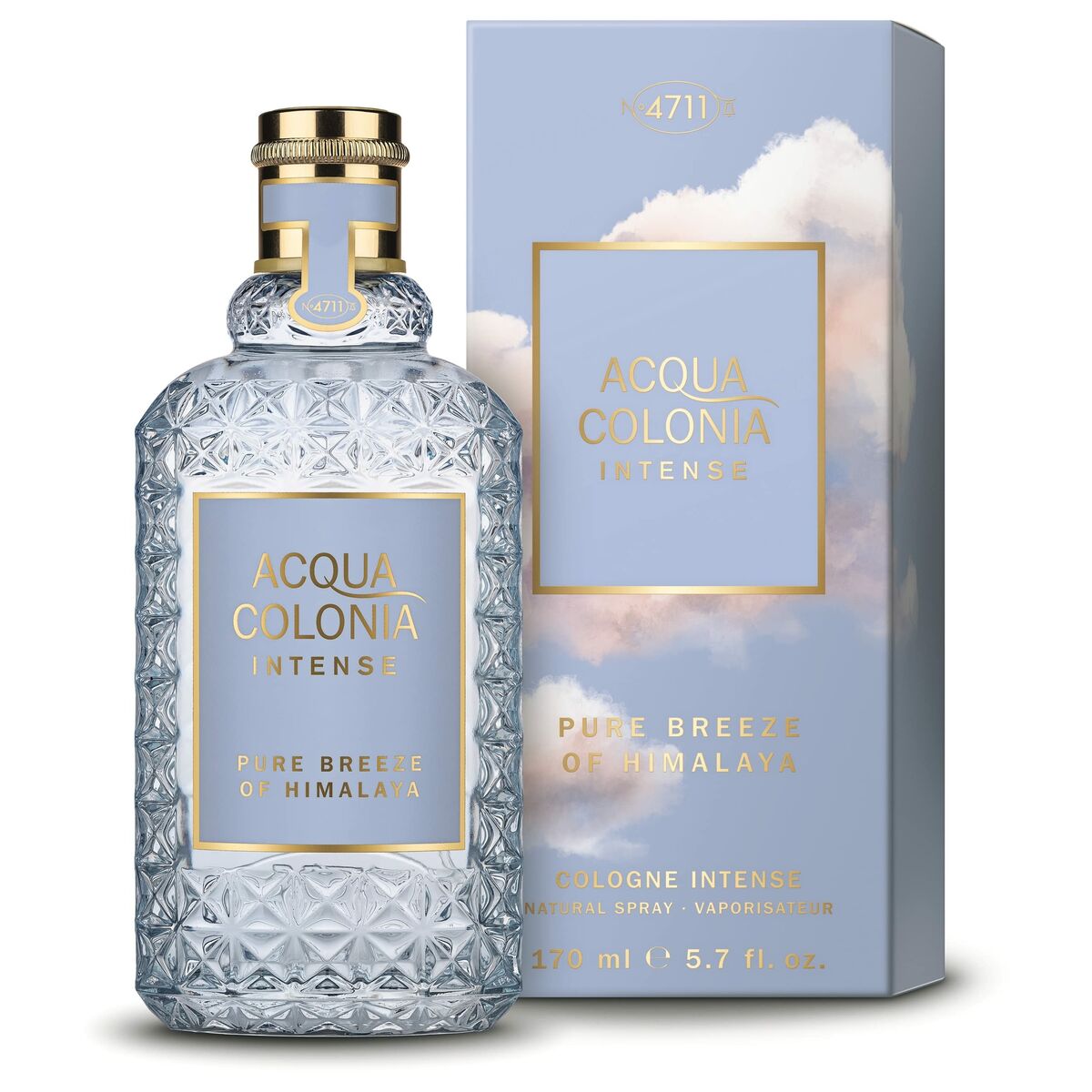 Parfym Unisex 4711 EDC 170 ml Acqua Colonia Intense Pure Breeze Of Himalaya