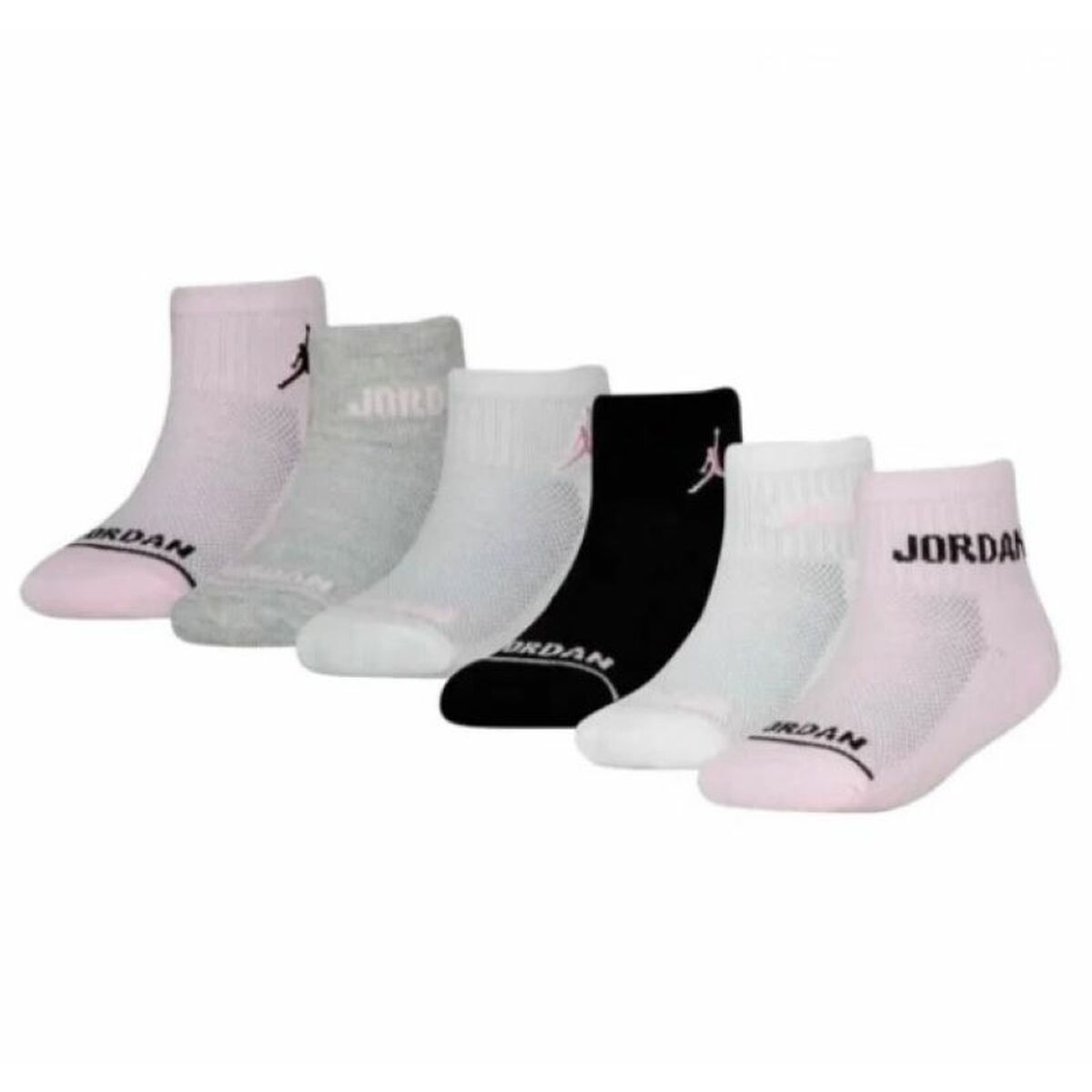 Strump paket Jordan JORDAN LEGEND ANK 6 P GJ0458 A9Y Rosa 6 Delar