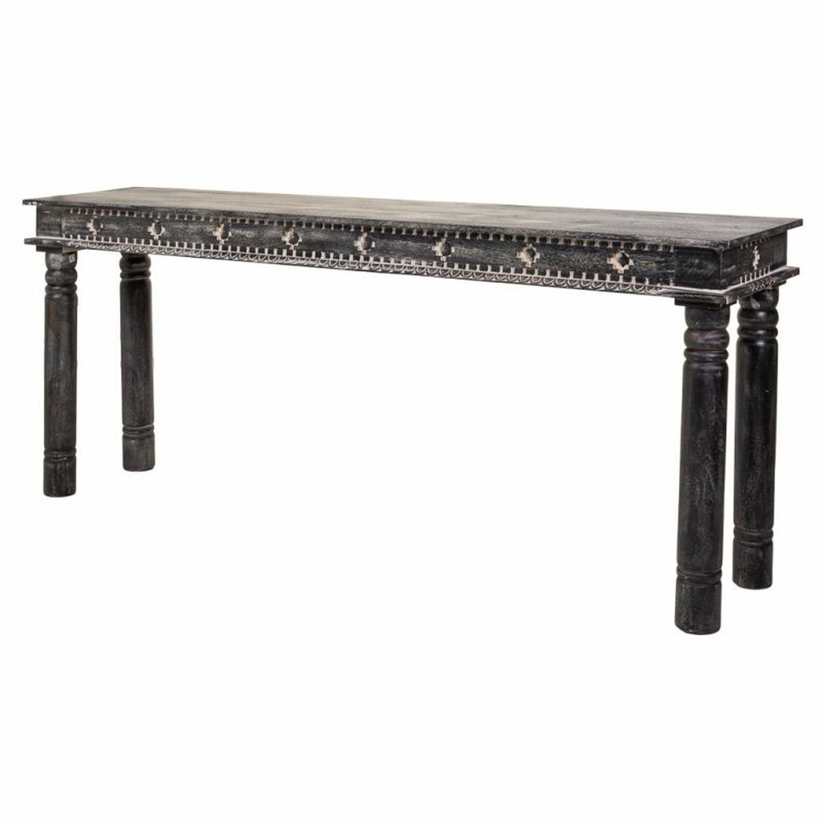 Mottagare Alexandra House Living Svart 41 x 76 x 175 cm - 4