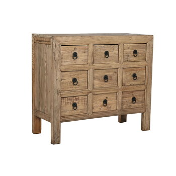 Byrå Home ESPRIT Naturell Orientalisk 97 x 40 x 86 cm