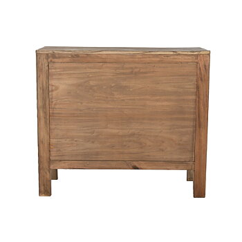 Byrå Home ESPRIT Naturell Orientalisk 97 x 40 x 86 cm
