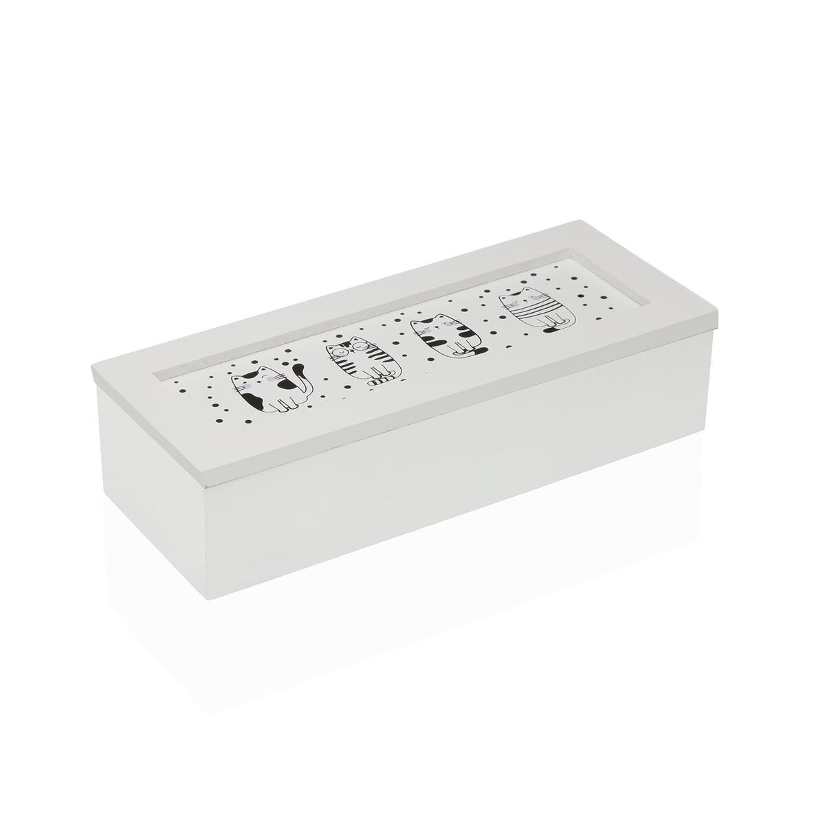 Smyckeskrin Versa GATTO Trä MDF 9 x 6 x 24 cm