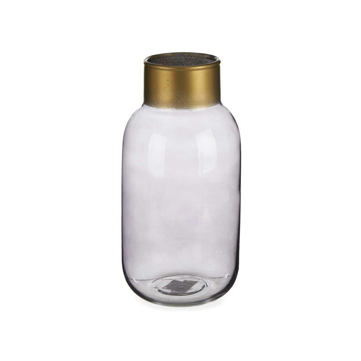Vas Gift Decor Grå Gyllene Glas 11,5 x 24 x 11,5 cm (6 antal) - 5