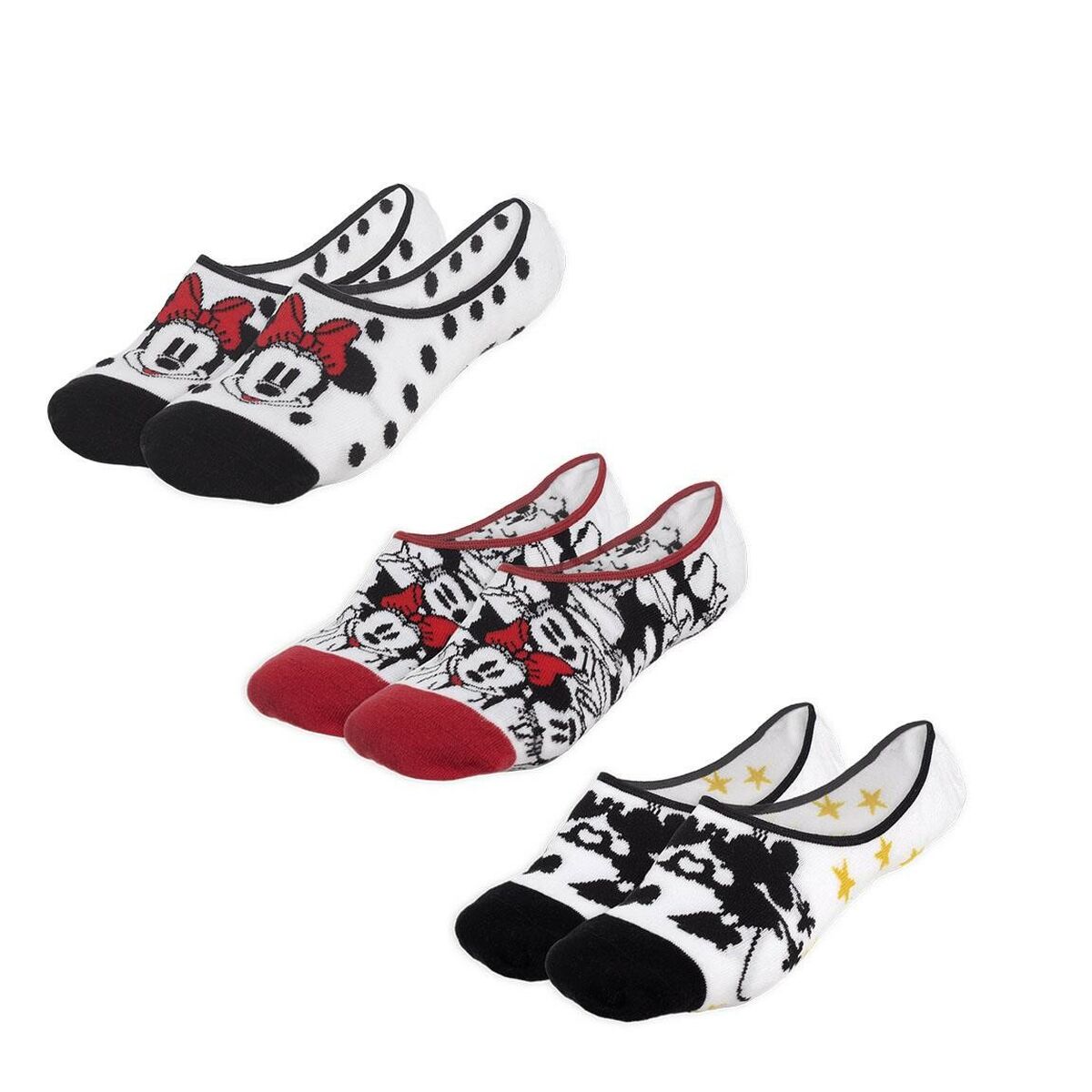 Strumpor Minnie Mouse 3 Delar (36-38) - 3