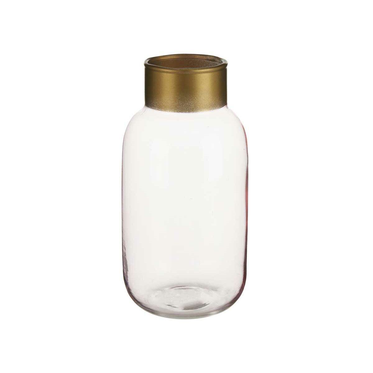 Vas Gift Decor Rosa Gyllene Glas 11,5 x 24 x 11,5 cm (6 antal) - 5