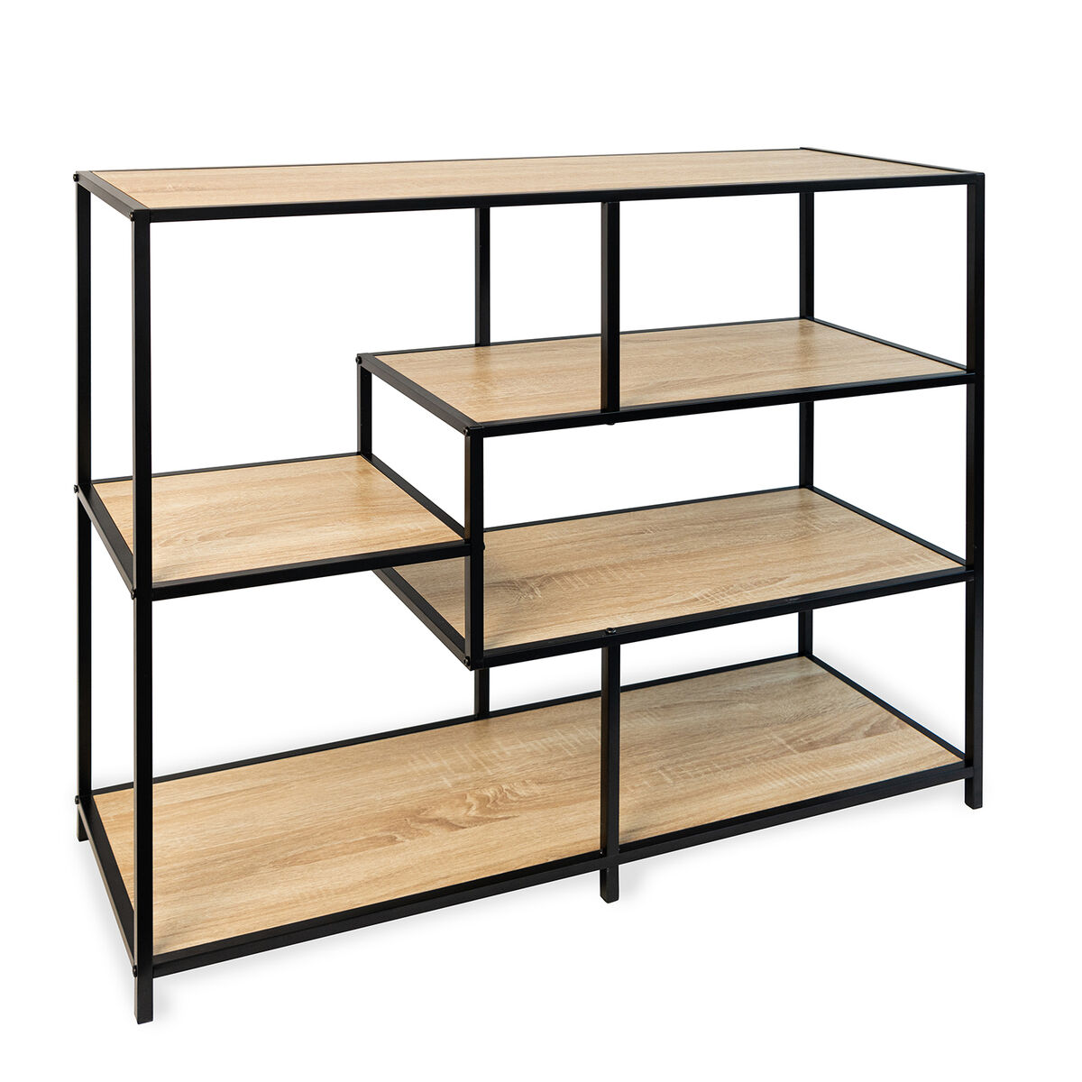 Sidobord Vinthera Moa Svart Beige 100 x 90 x 34 cm