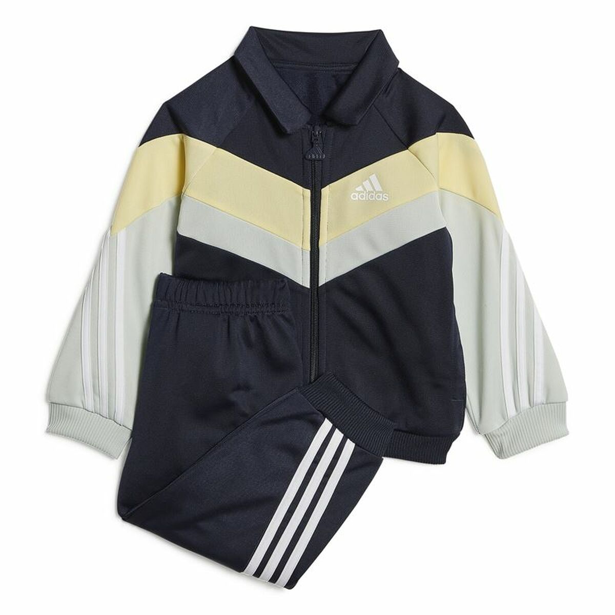 Träningsoverall, Barn Adidas Future Icons Shiny Svart - 5
