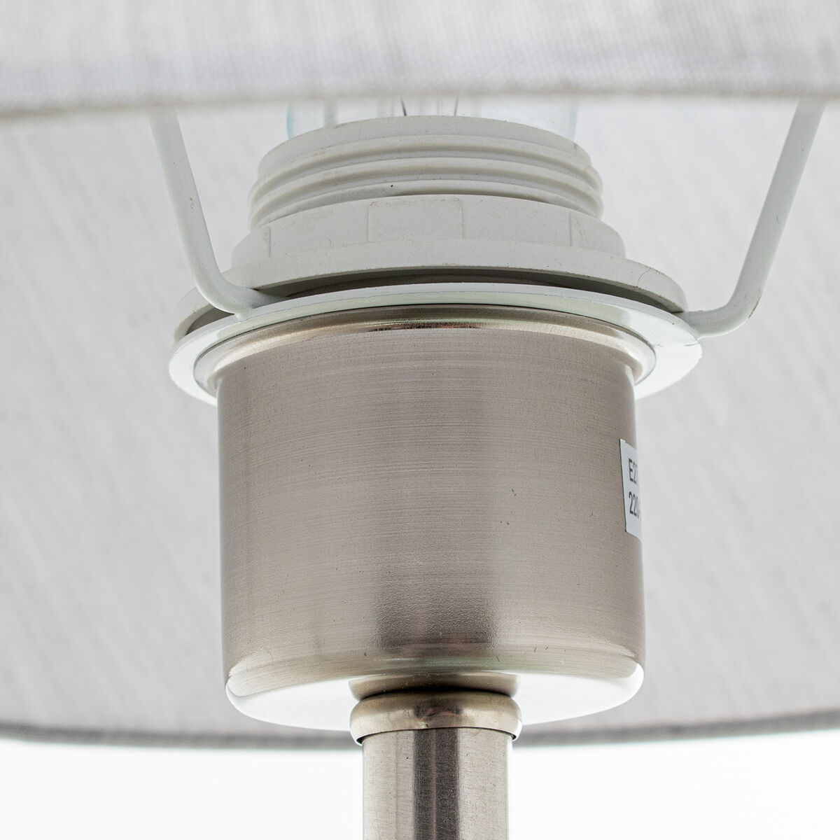 Bordslampa Alexandra House Living Grå 40 W 28 x 53 x 28 cm - 4