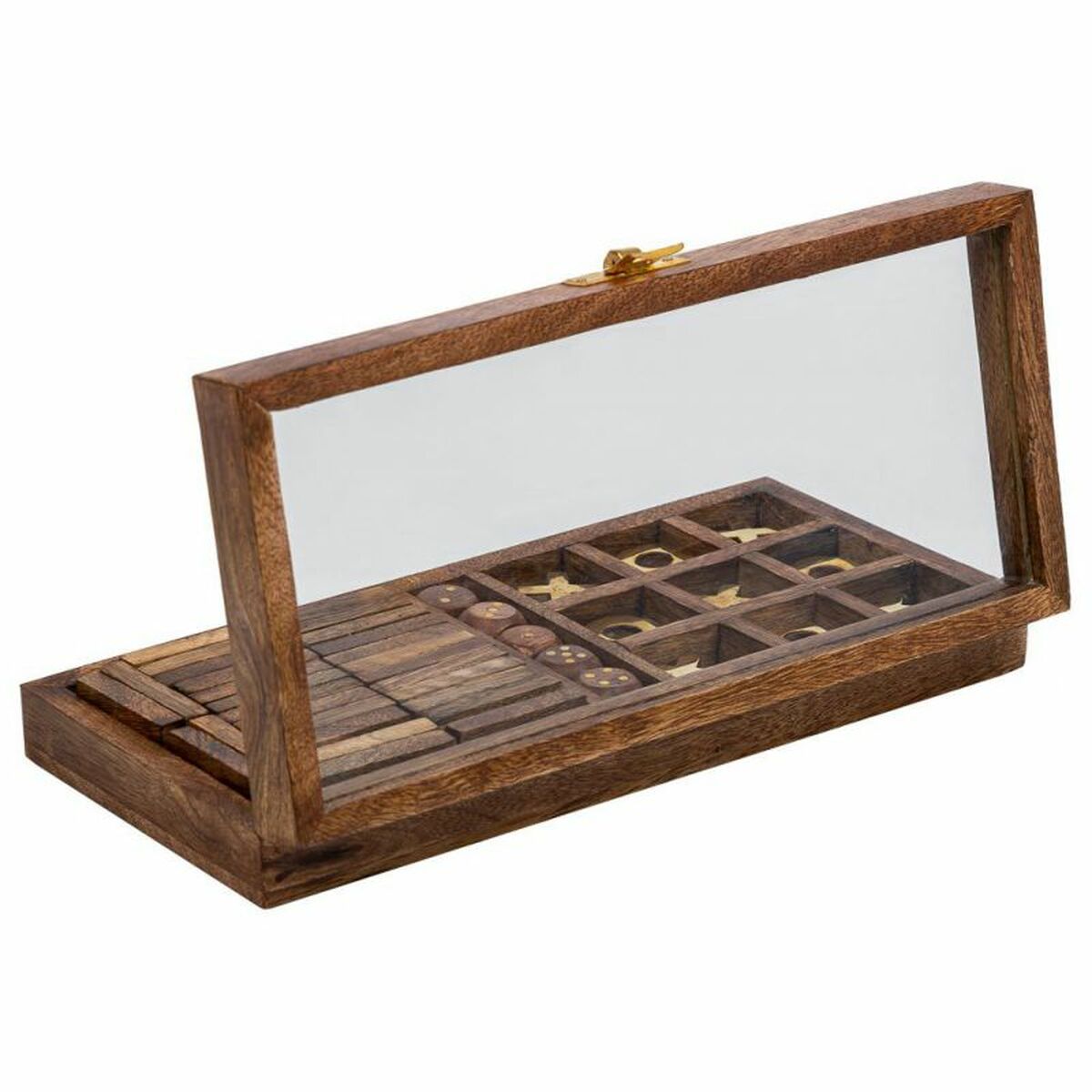 Traditionella spel Alexandra House Living Brun 13 x 4 x 28 cm 3 i 1 - 5