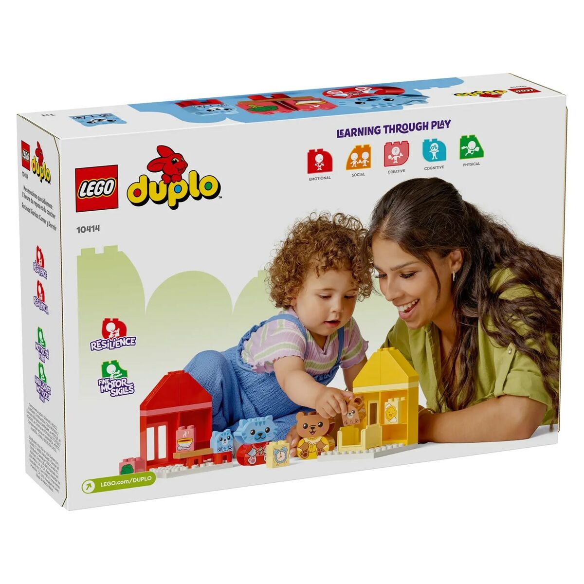 Byggsats Lego 10414 Daily Routines: Eating & Bedtime Multicolour - 8