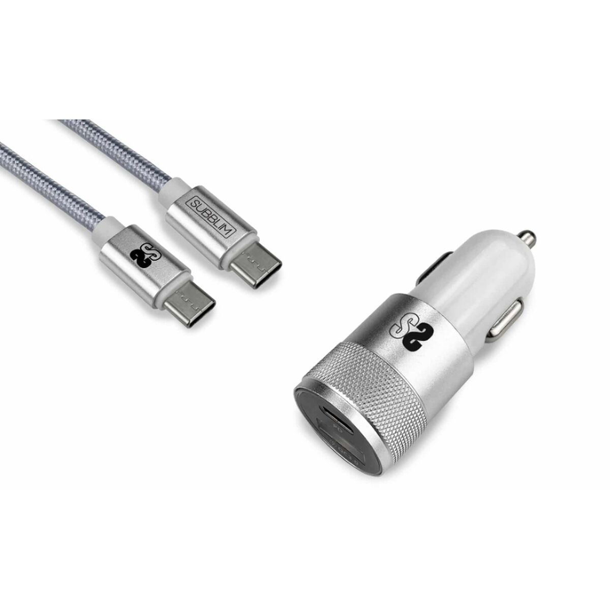 Billaddare Subblim SUBCHG-5CPD10 Svart Stål 20 W
