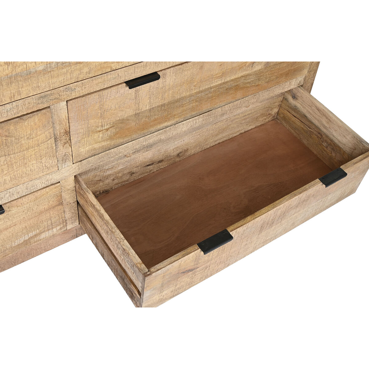 Byrå Home ESPRIT Brun Svart Alpino 180 x 45 x 91 cm - 3