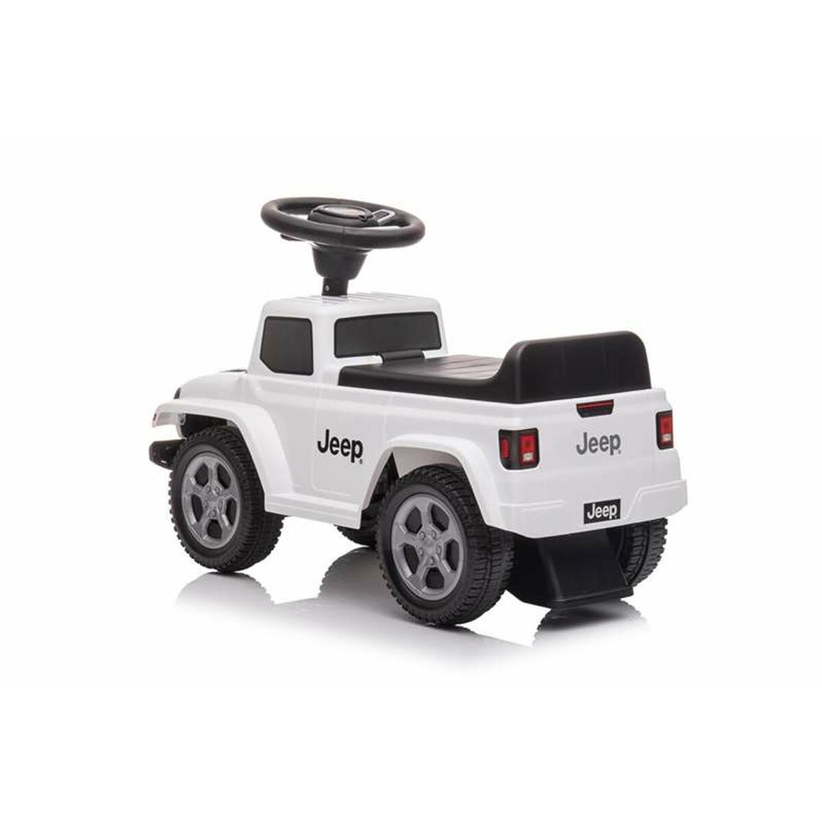 Trehjuling Jeep Gladiator 63,5 x 29 x 42 cm Vit - 8