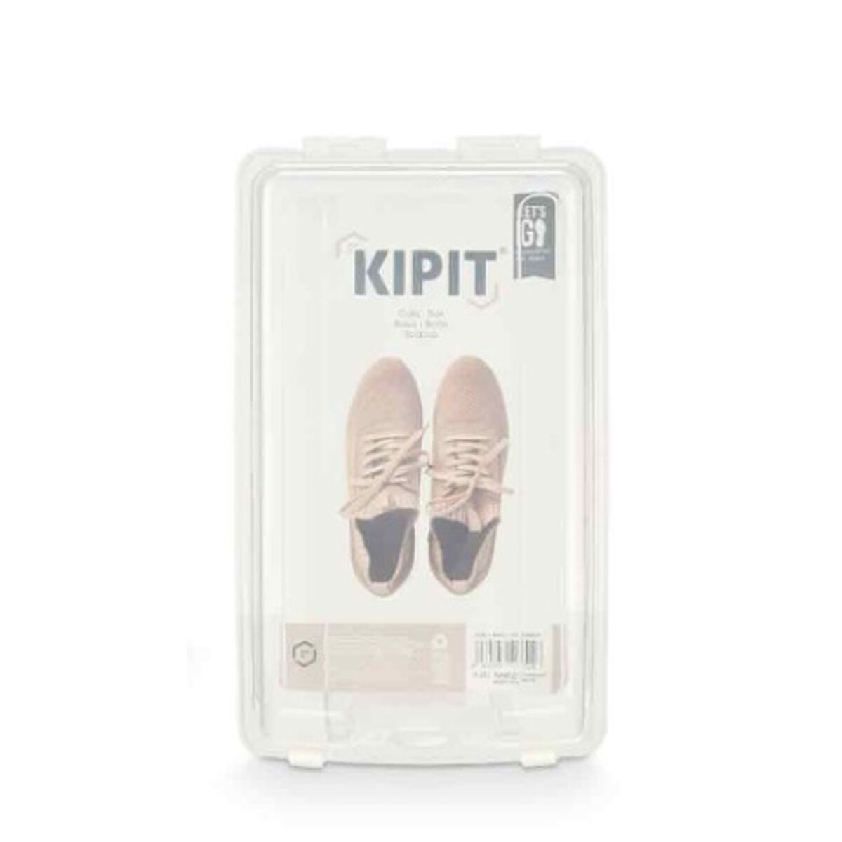 Stapelbar skokartong Gondol Transparent Plast 19 x 10,5 x 33 cm (12 antal) - 3