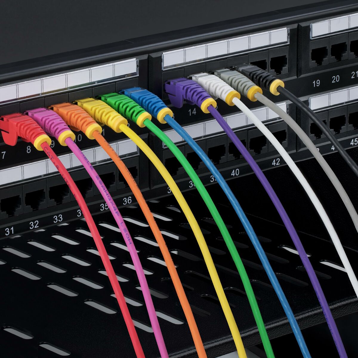 Kontakt RJ45 Kategori 6 FTP Startech N6PAT10MWHS Vit 10 m - 2