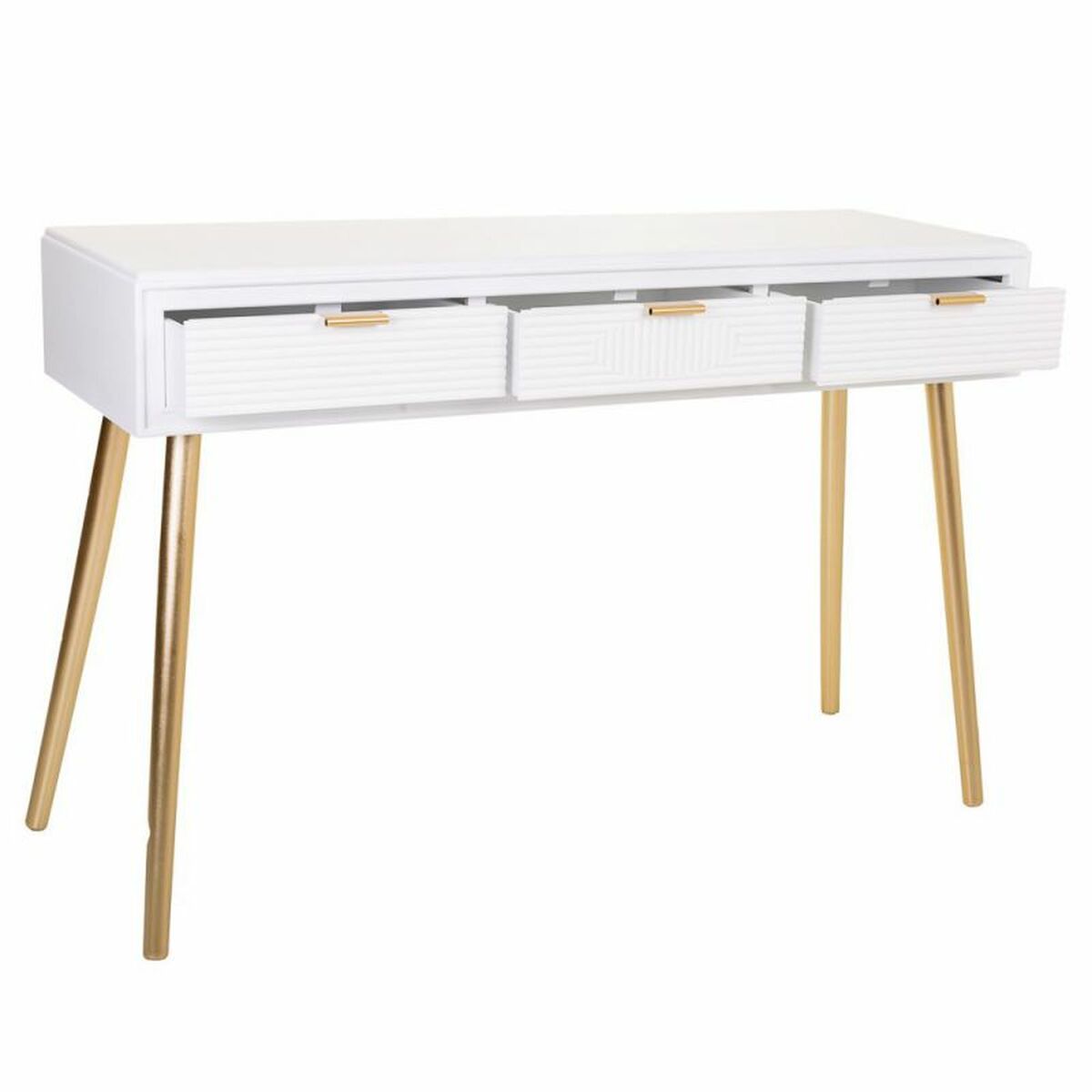 Hallmöbel med 3 lådor Alexandra House Living Gyllene 41 x 78 x 120 cm - 5