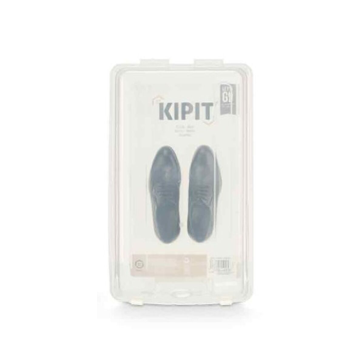 Stapelbar skokartong Gondol Transparent Plast 21 x 13 x 37 cm 21,4 x 13 x 37 cm (12 antal) - 3