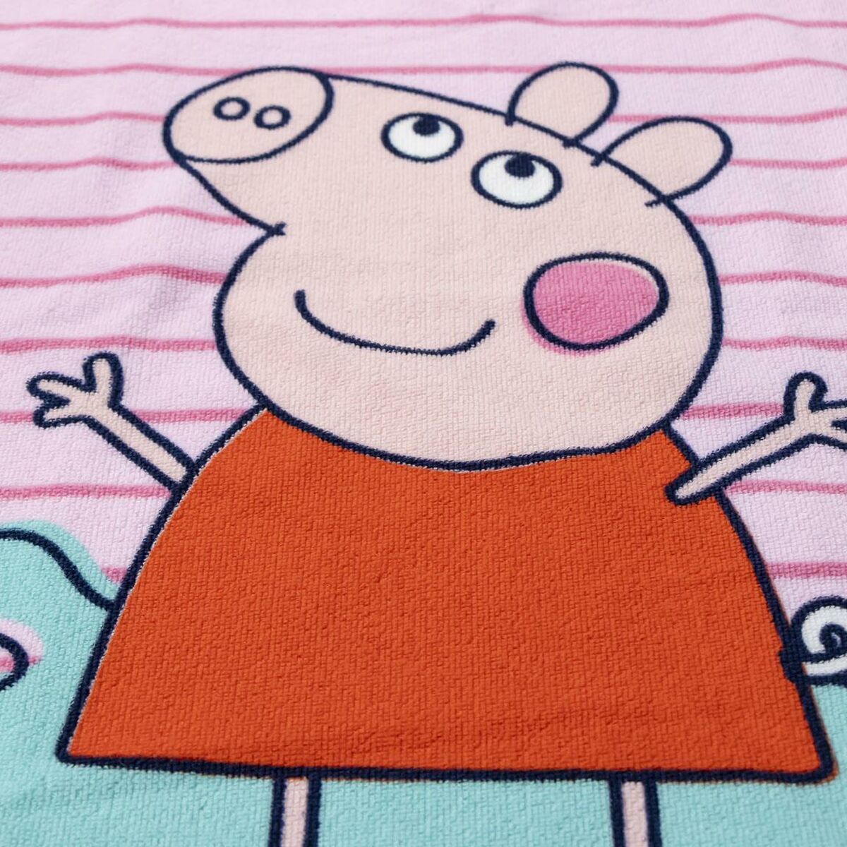 Badduksponcho med luva Peppa Pig Rosa 50 x 115 cm - 3