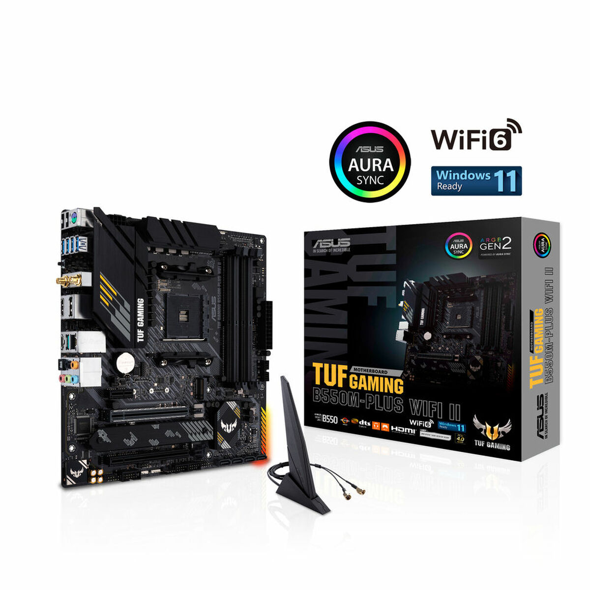 Moderkort Asus 90MB19Y0-M0EAY0 AMD B550 mATX - 5