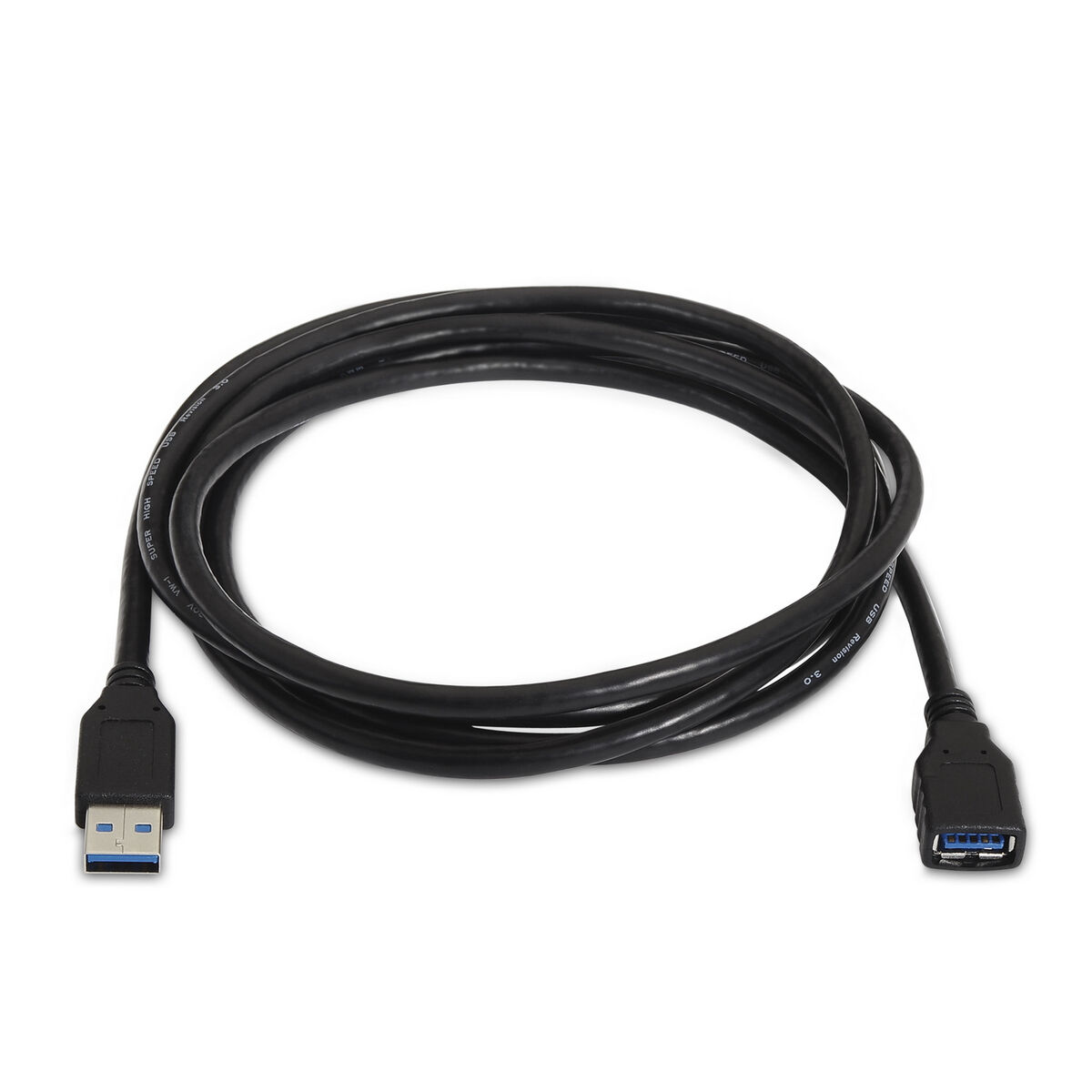 USB-kabel Aisens A105-0041 Svart 1 m (1 antal) - 2