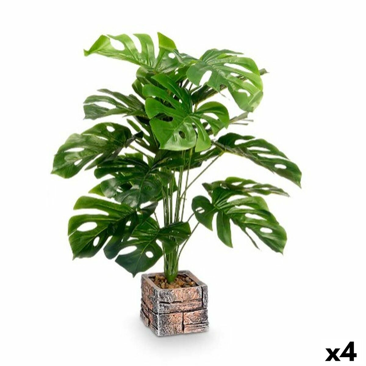 Plastväxt Ibergarden Plast Magnesium 39 x 65 x 35 cm (4 antal)