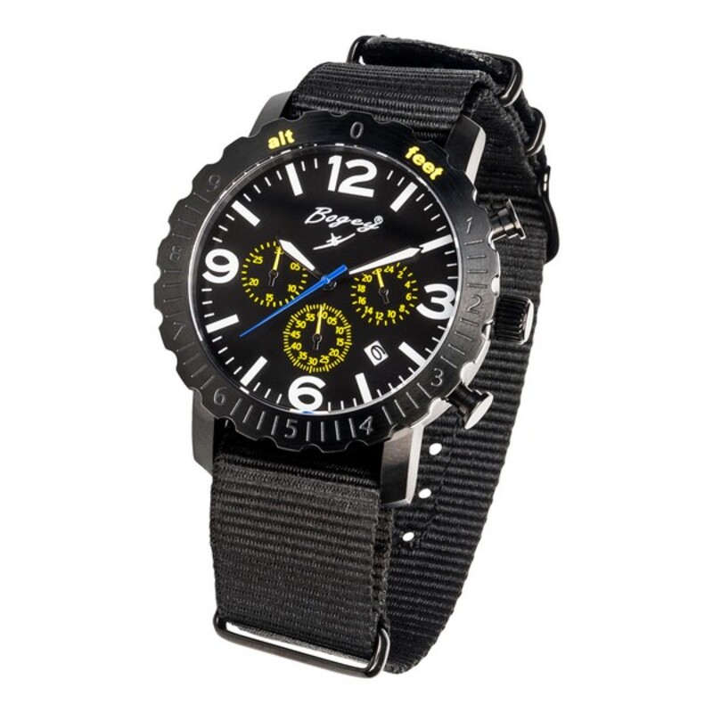 Herrklocka Bogey BSFS004YLBK (Ø 44 mm) - 3