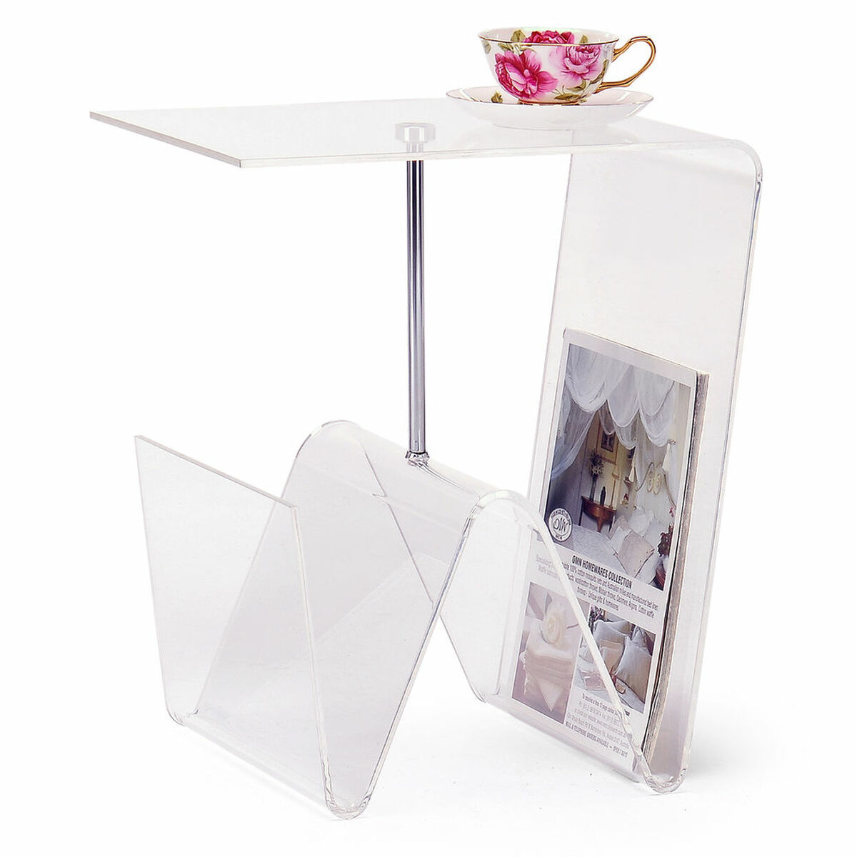 Sidobord DKD Home Decor Transparent 40 x 30 x 44 cm - 2
