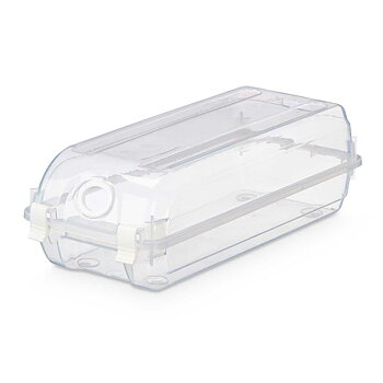 Stapelbar skokartong Kipit Transparent Plast 14 x 10 x 32 cm 14,5 x 10 x 33 cm (12 antal)