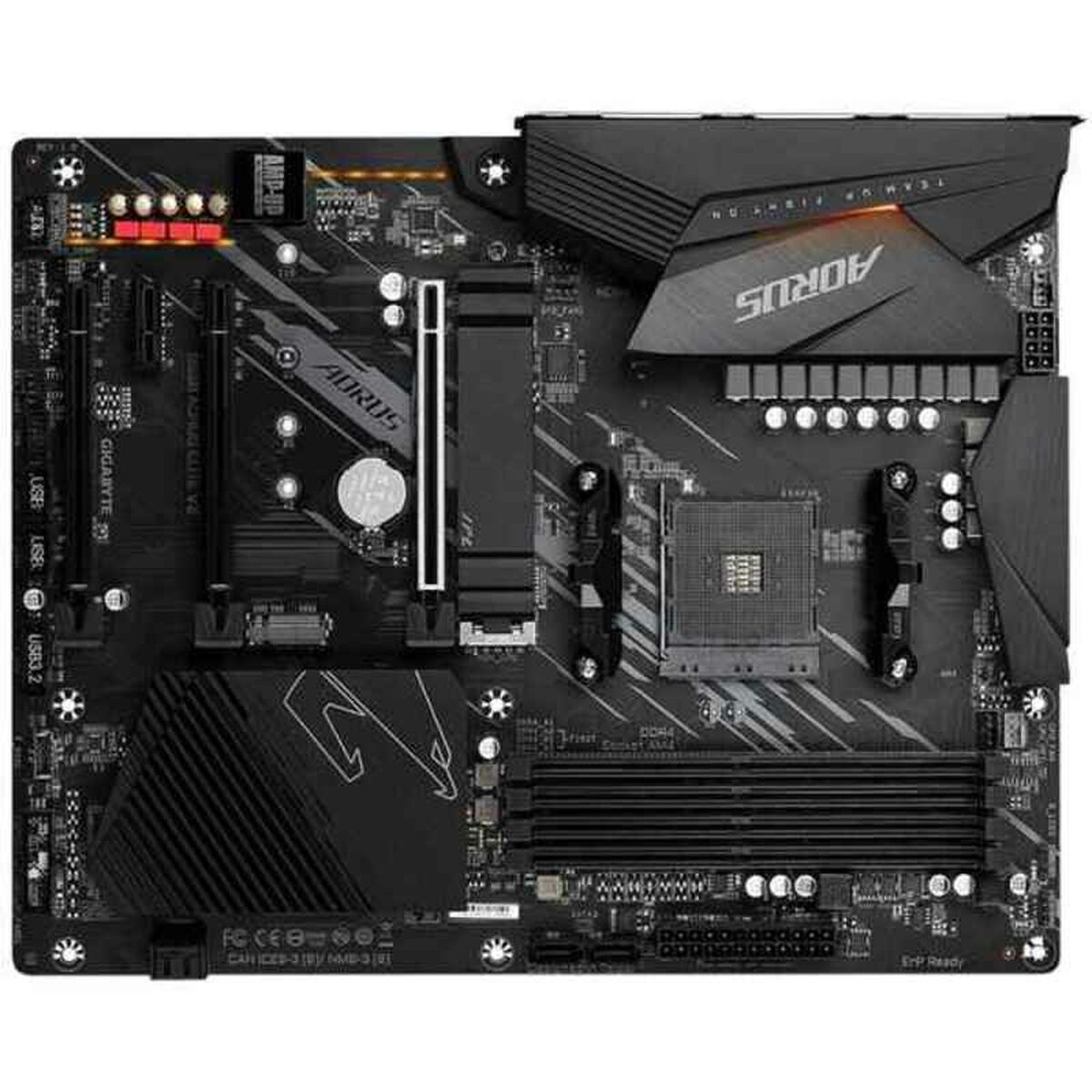 Moderkort Gigabyte B550 AORUS ELITE V2 ATX AM4 AMD B550 AMD AMD AM4 - 3