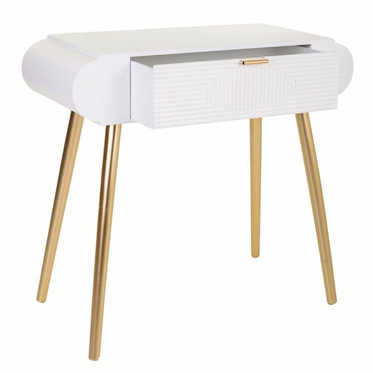 Mottagare Alexandra House Living Gyllene 38 x 77 x 84 cm - 3