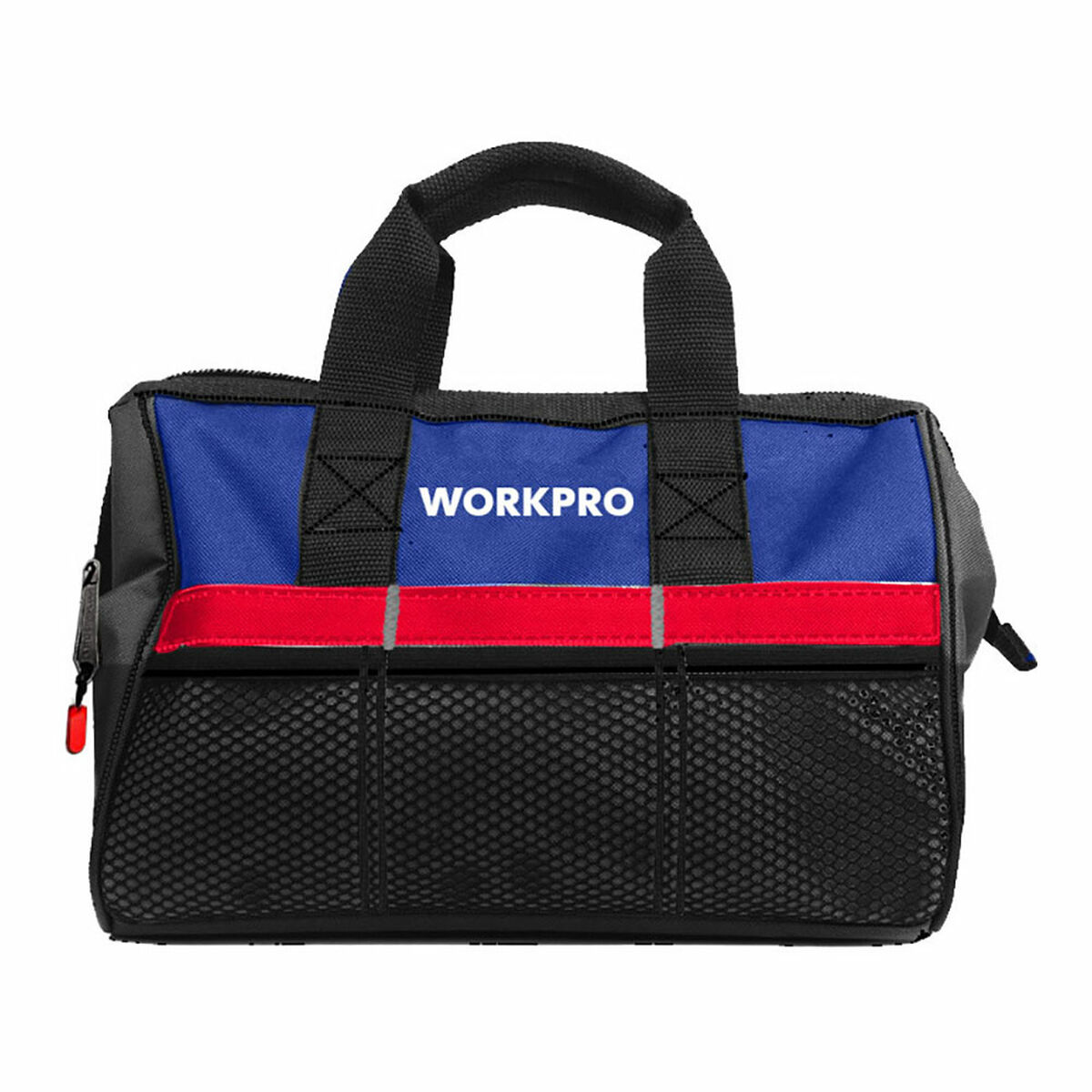 Verktygsväska Workpro 32 x 21 x 23 cm Blixtlås - 6