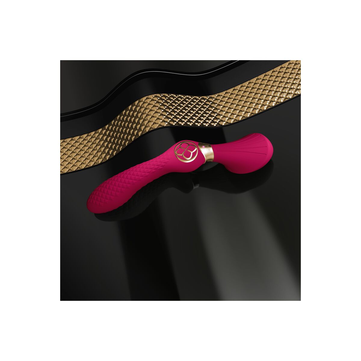 Massagemedel Shunga Zoa Röd Fuchsia - 6