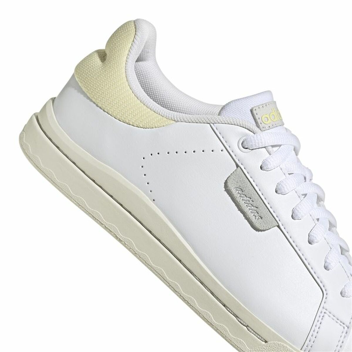 Löparskor, Vuxna Adidas Court Silk Vit - 6