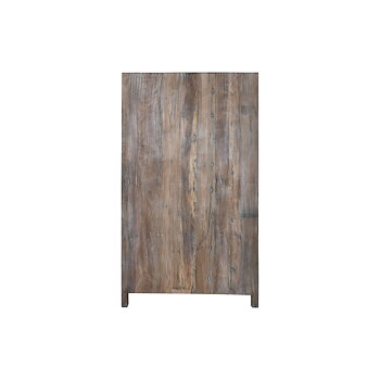 Visningsställ Home ESPRIT Vit Brun Återvunnet Trä 100 x 40 x 180 cm