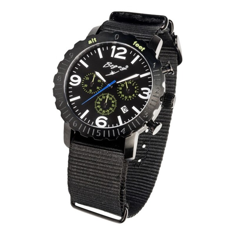 Herrklocka Bogey BSFS002GRBK (Ø 44 mm) - 3
