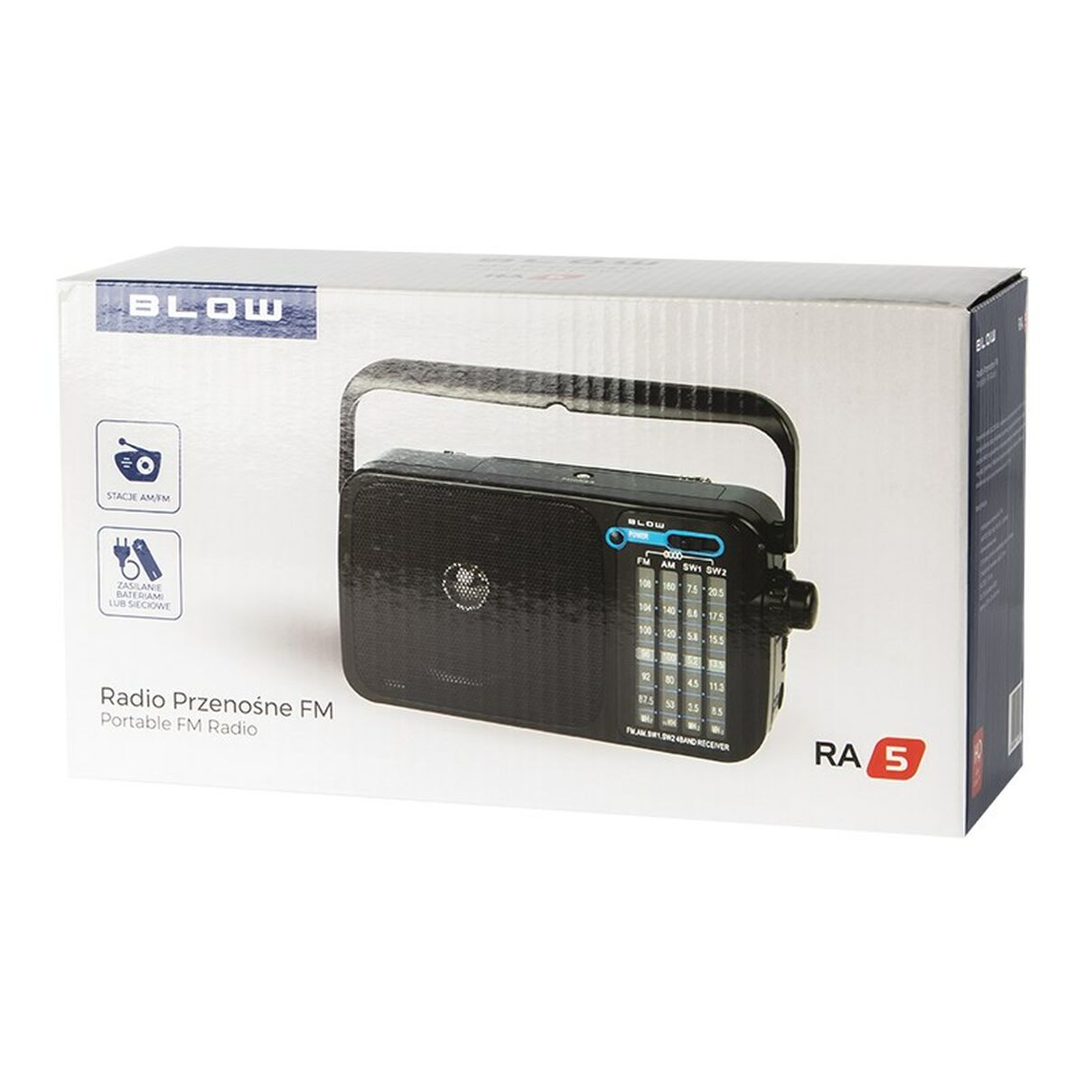 Radio Blow RA5 Svart - 2
