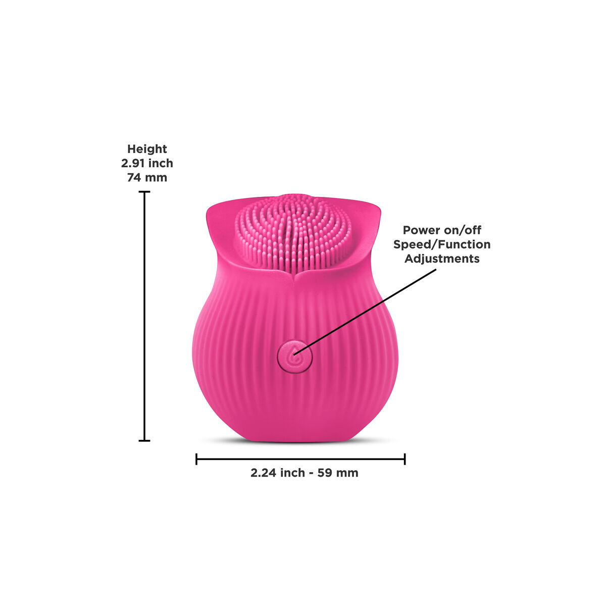 G-spotvibrator NS Novelties Inya Rosa - 3