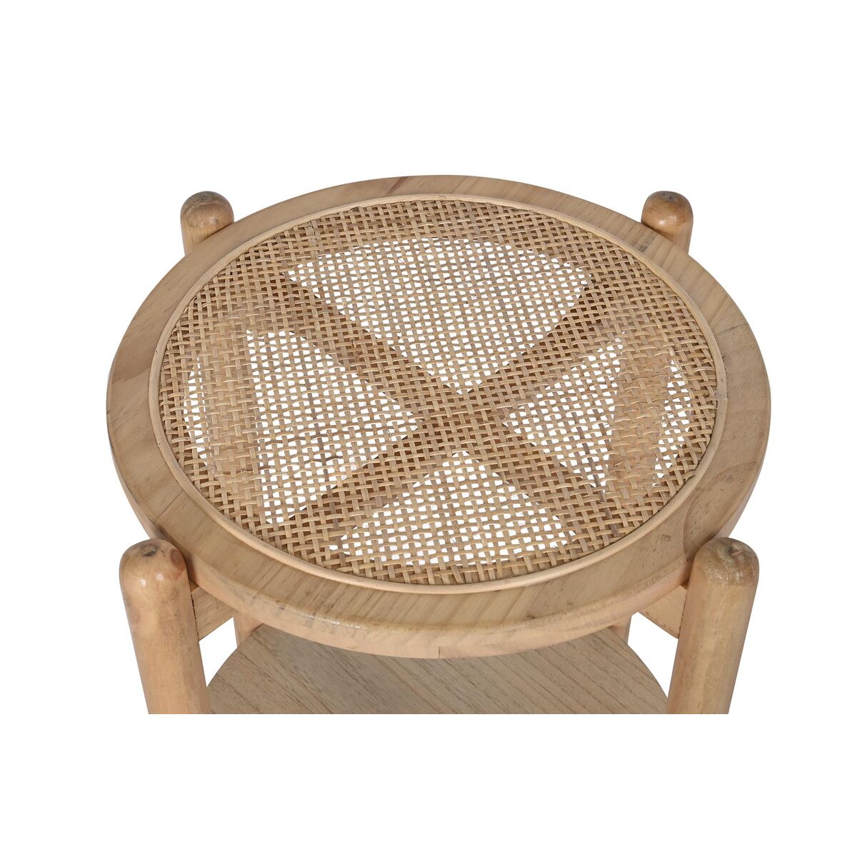 Sidobord DKD Home Decor Naturell 38 x 38 x 54,5 cm 41 x 41 x 55,5 cm - 2