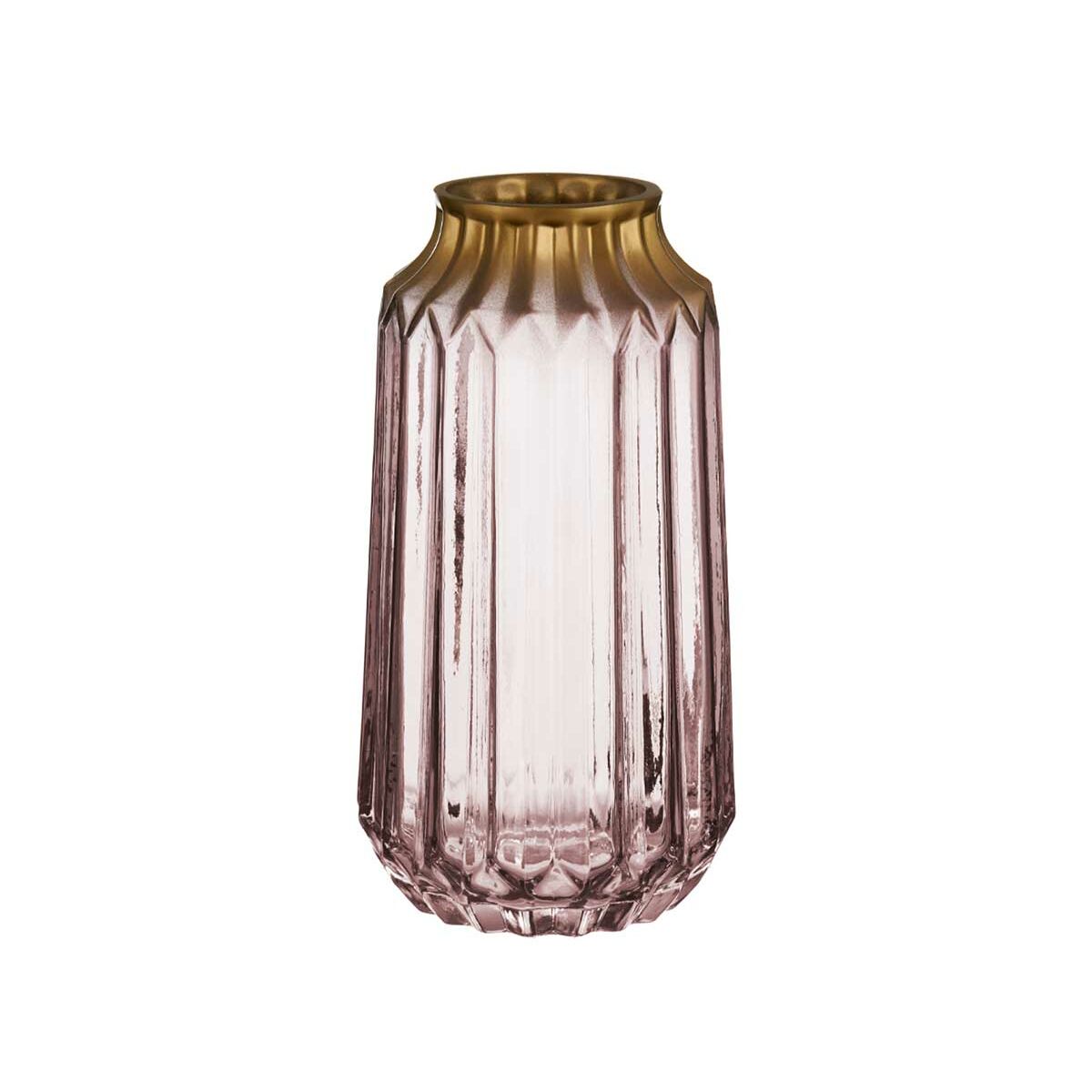 Vas Rosa Glas 13 x 23,5 x 13 cm (6 antal) - 2