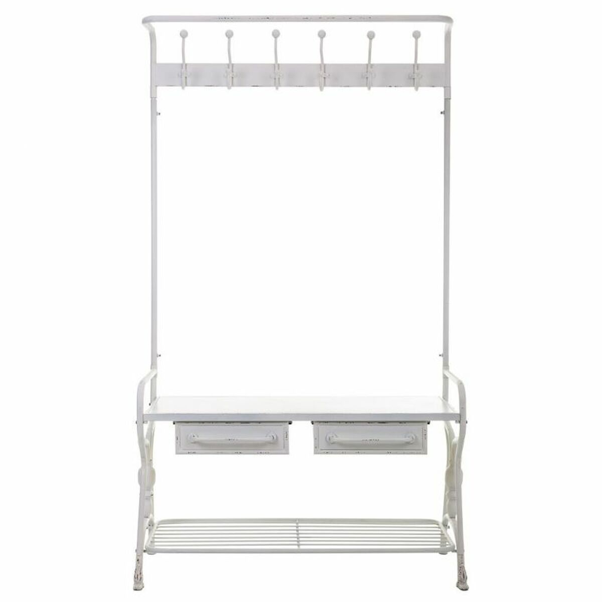 Mottagare Alexandra House Living Vit 39 x 183 x 104 cm - 2