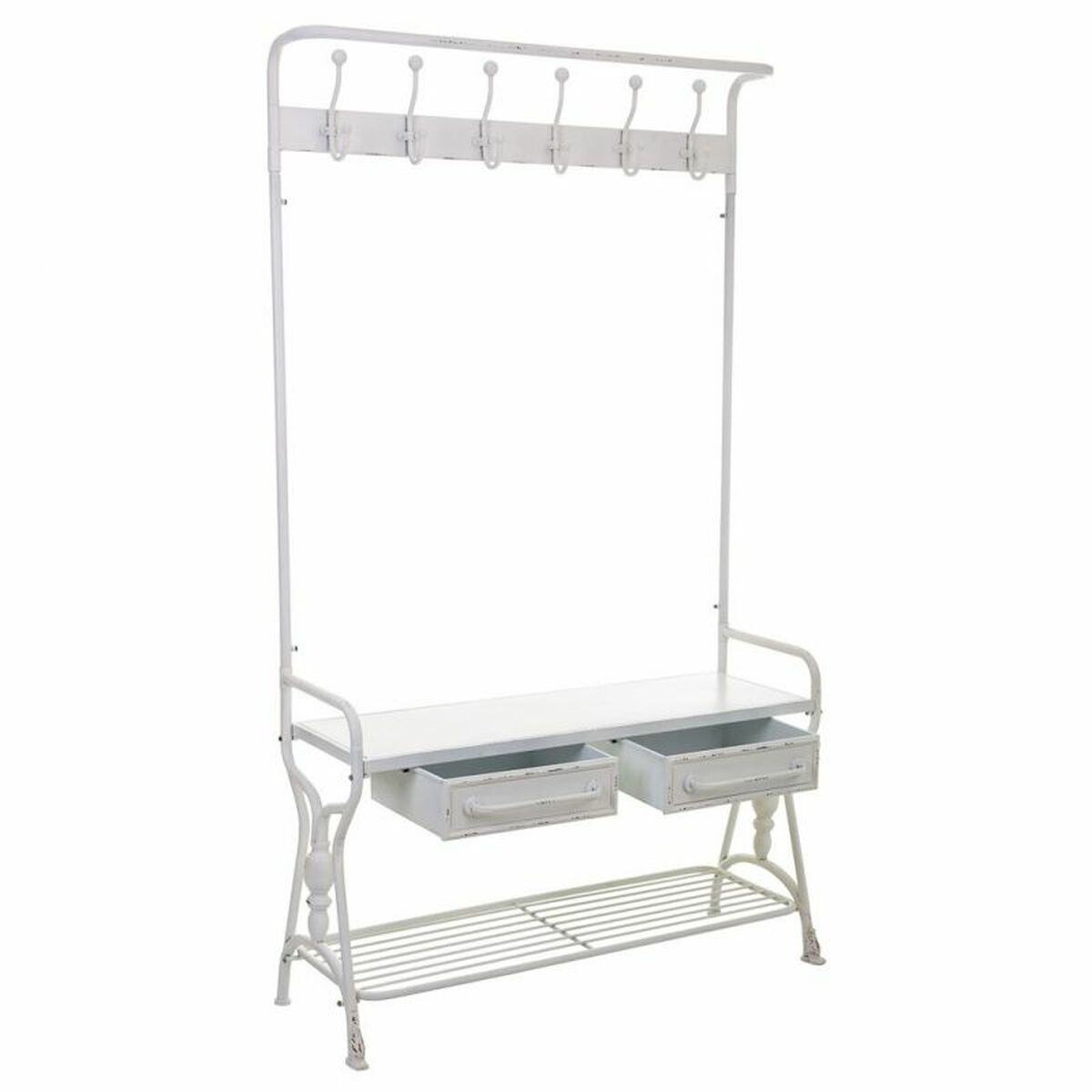 Mottagare Alexandra House Living Vit 39 x 183 x 104 cm - 3