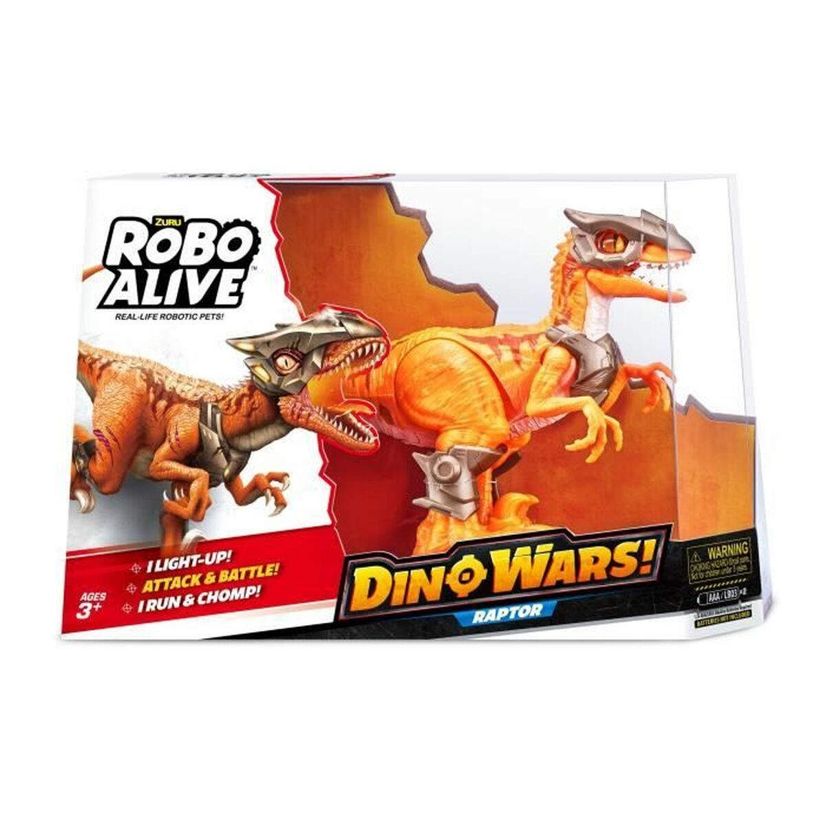Actionfigurer Zuru Robo Alive Dino Wars Raptor