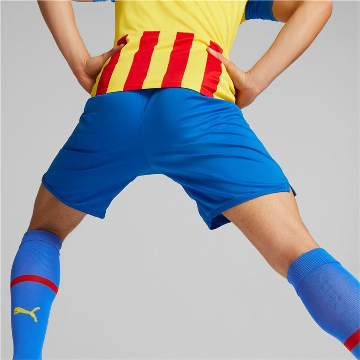 Sportshorts för män Puma Valencia CF Third Kit 22/23 Blå - 2