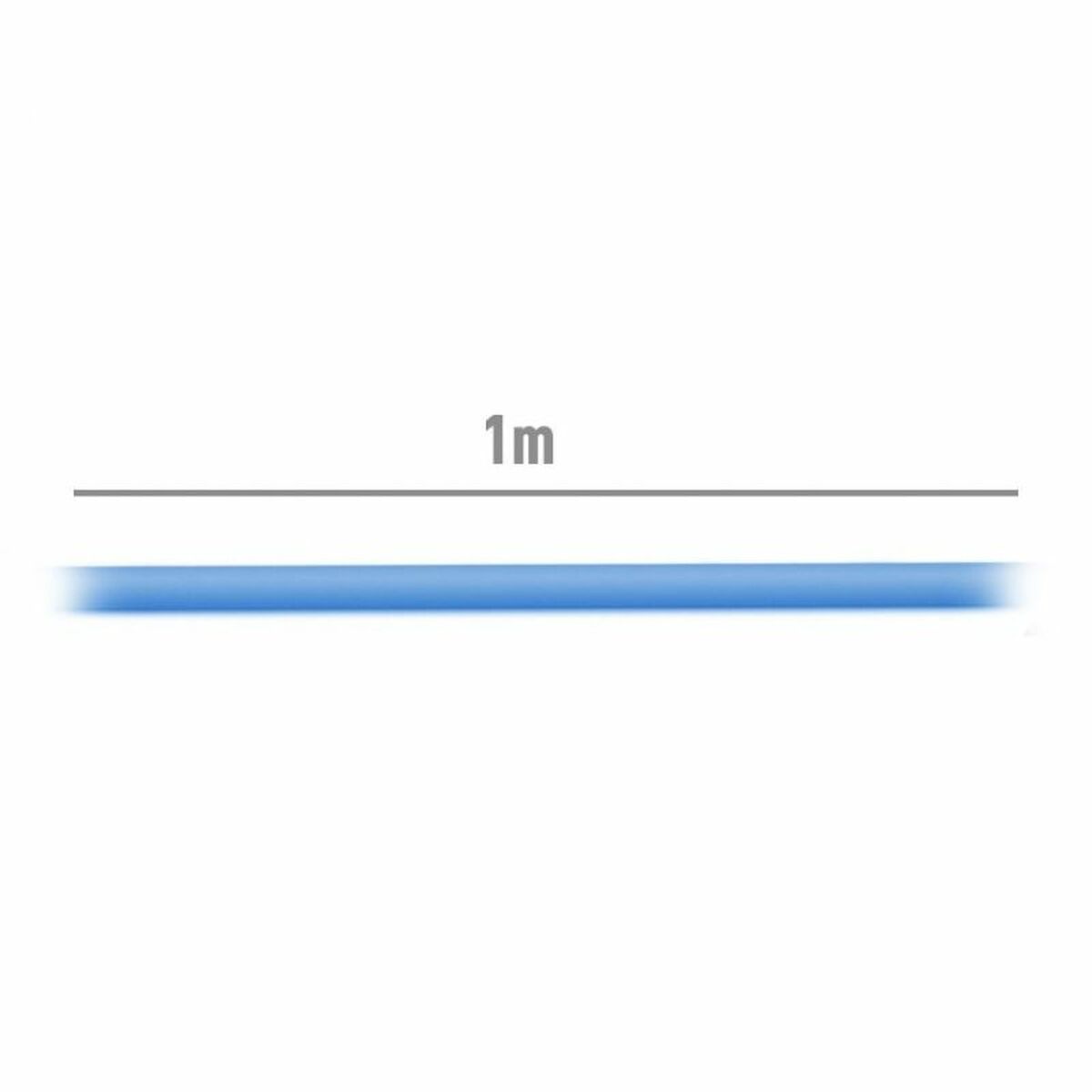 Skarvsladd USB Aisens A105-0045 Blå 1 m (1 antal) - 3