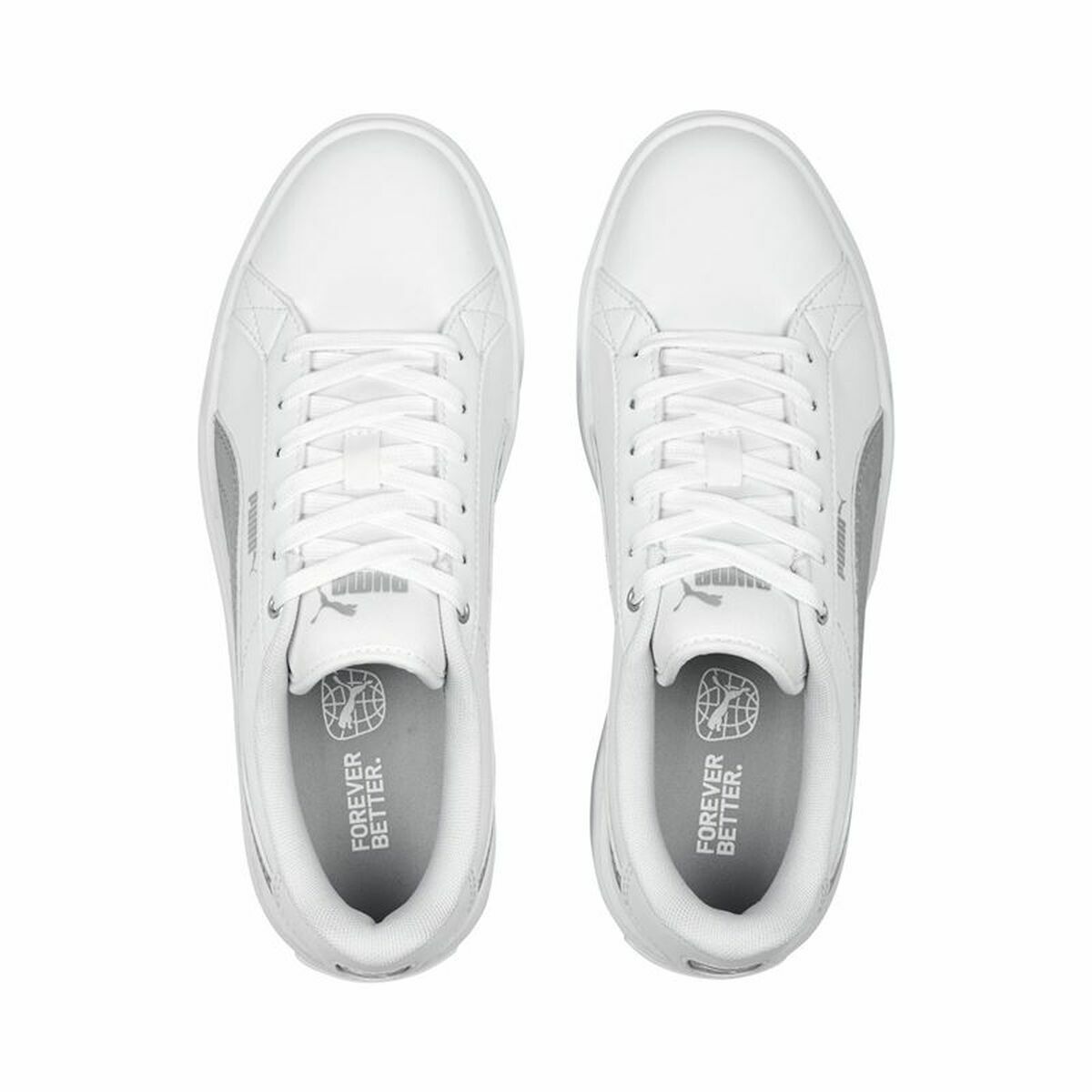 Casual Träningsskor Dam Puma Karmen Space Metalli Vit - 10