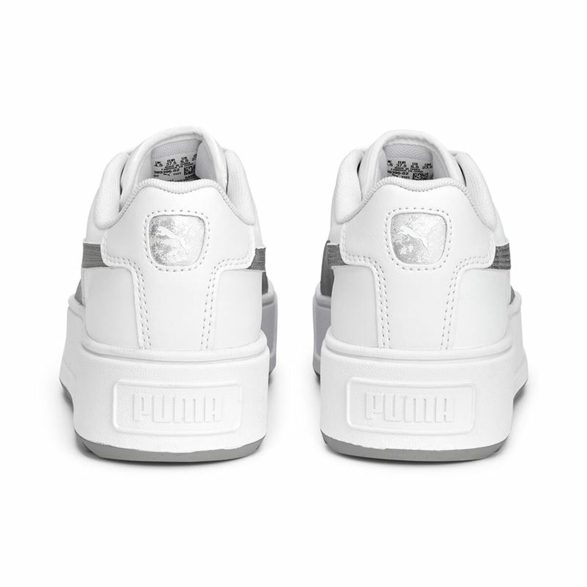 Casual Träningsskor Dam Puma Karmen Space Metalli Vit - 5