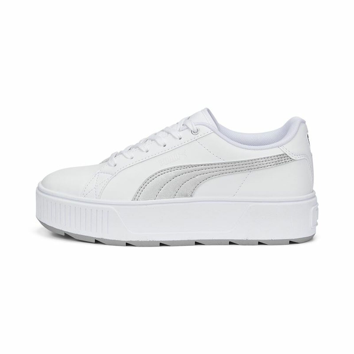 Casual Träningsskor Dam Puma Karmen Space Metalli Vit - 2