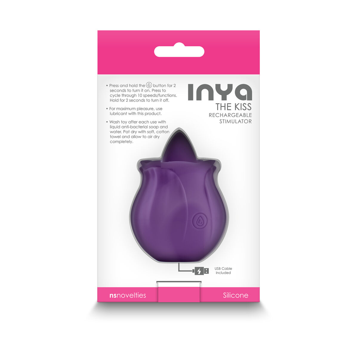 Massagemedel NS Novelties Inya Purpur - 2