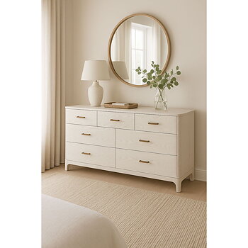 Kommod Home ESPRIT Ljusgrå 165 x 48,3 x 92,5 cm